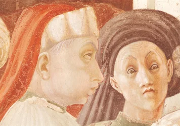 La Disputa de San Esteban, 1433-34 (detalle)